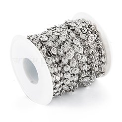 Catene a maglie piatte e rotonde in acciaio inossidabile 304 fatte a mano e resistenti all'ossidazione&nbsp;CHS-M004-10P