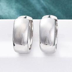 Латунные серьги обруча&nbsp;EJEW-Q015-21A-P