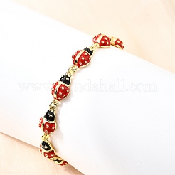 Браслеты из латуни для женщин BJEW-C107-02G