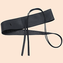 Широкие эластичные корсетные ремни из искусственной кожи AJEW-WH20020-180