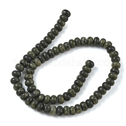 Perles de jade naturel chinois du sud en rangs&nbsp;GG-CBA9281-A04-5x8mm