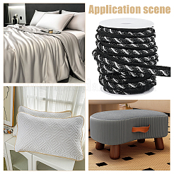 1 пучок полиэстерового шнура для отделки губ SRIB-WR0001-10A