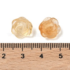 Нагретые бусины из натурального цитрина&nbsp;G-Z128-02A