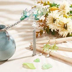 240шт 12 стиля прозрачные акриловые подвески OACR-SC0001-09