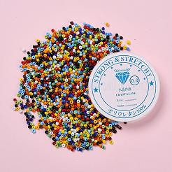 100шт кубик с буквой непрозрачные акриловые бусины&nbsp;DIY-YW0002-45