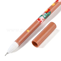 Weihnachtlicher Gelstift aus Kunststoff&nbsp;AJEW-L097-01D