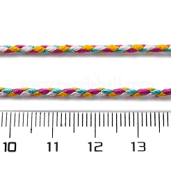4-fädige Polycotton-Kordel mit Metallfaden&nbsp;LS-OCOR-Z003-D121