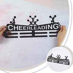 Спортивная тема железная вешалка для медалей настенная стойка для дисплея&nbsp;ODIS-WH0021-536