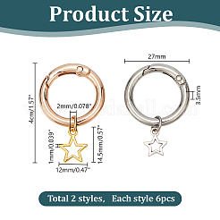 12 stücke 2 stile legierung schuhe charme&nbsp;HJEW-HY00019