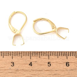 Accesorios para pendientes de acero inoxidable 304 con cierre de palanca y baño de iones (IP)&nbsp;STAS-U025-01G-01