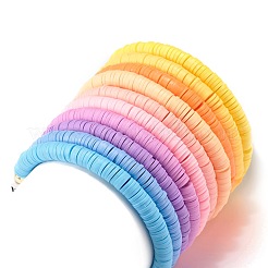 Set di bracciali elasticizzati con parole ispiratrici in stile 10pcs 10&nbsp;BJEW-JB07528