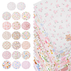 20 шт хлопчатобумажная ткань&nbsp;DIY-TAC0051-001