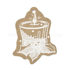 Рождественская тема крафт-бумага подарочные теги CDIS-L008-A05