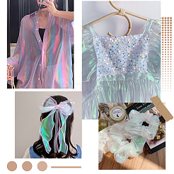 Лазерная полиэфирная сетчатая ткань&nbsp;DIY-WH0304-692A