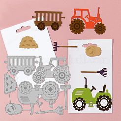 Углеродистая сталь разрезает трафареты DIY-WH0309-1113