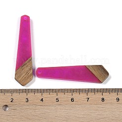 Подвески из смолы и дерева&nbsp;WOOD-F015-05F