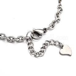 Браслеты из нержавеющей стали 201 STAS-F025-11