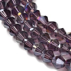 Trasparenti perle di vetro placca fili&nbsp;EGLA-A039-T4mm-B04