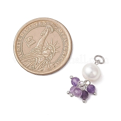 Подвески из натурального зеленого авантюрина&nbsp;PALLOY-JF04750-01