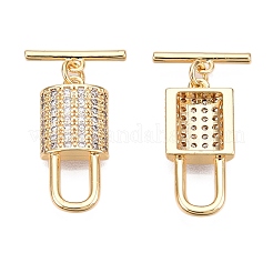 Латунные застежки-молнии из прозрачного кубического циркония&nbsp;KK-N254-163G