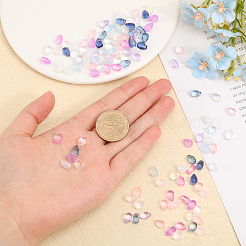 168 шт. 12-х цветные прозрачные подвески-лэмпворк ручной работы LAMP-CA0001-11