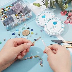 Наборы для изготовления эластичных браслетов своими руками DIY-CA0002-37