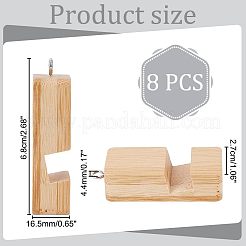 Деревянные держатели для мобильных телефонов AJEW-WH0312-70