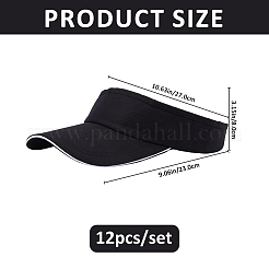 Cappelli da sole aperti in policotone&nbsp;AJEW-WH0752-548A