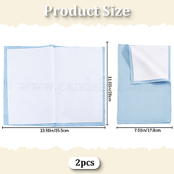 2шт 4-х слойная салфетка для полировки серебра&nbsp;TOOL-BBC0001-08B