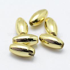 Покрытие экологически чистых пластиковых бусин KY-K002-03-8x4mm-G