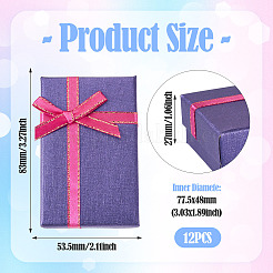 12 шт. подарочные коробки для хранения бумаги&nbsp;CON-TA0001-08C