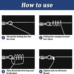 90 шт. 9 латунных рыболовных карабина с вертлюжками&nbsp;FIND-FH0004-40
