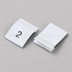 Polyester-Nähetikett&nbsp;DIY-WH0578-37A-02