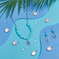 Наборы для самостоятельного изготовления подвески в виде морской черепахи из нержавеющей стали 304 DIY-UN0007-51