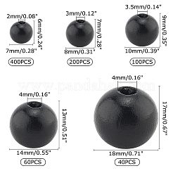 Природных шарики древесины&nbsp;WOOD-PH0001-29