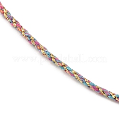 Изготовление ожерелья из плетеного нейлонового шнура толщиной 2 мм&nbsp;MAK-A019-02G-24