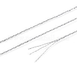 100 м двухслойная круглая металлизированная нить из пэт-материала&nbsp;MCOR-T003-01B