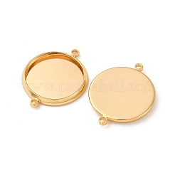 Латуни разъем кабошон сеттинги KK-F898-21D-G