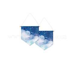 Panneau en polyester suspendu au mur de porte de flèche pour le festival&nbsp;DIY-WH0615-006