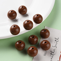 Непрозрачные акриловые бусины&nbsp;X-MACR-S370-C16mm-A17