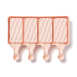 Пищевые силиконовые Молды для мороженого прямоугольной Молды «сделай сам»&nbsp;DIY-D062-04C