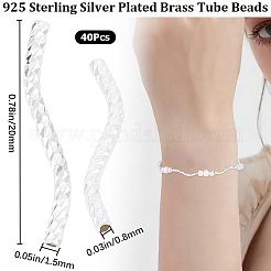 Бисера латунной трубки KK-CN0002-16