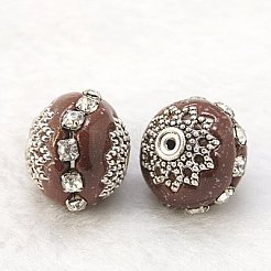 Индонезийские бусины ручной работы IPDL-R331-M