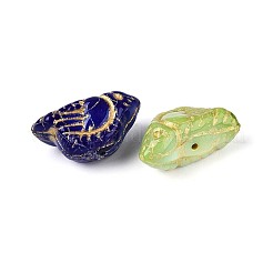 Стеклянные бусины LAMP-T021-74M