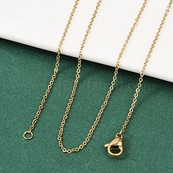 Ожерелья из нержавеющей стали 304 с цепочкой из троса NJEW-M151-24G