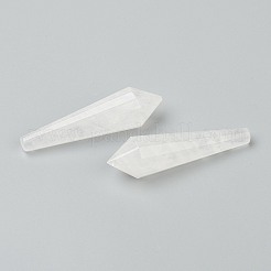 Природный кристалл кварца бусины G-H256-10