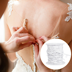 22.5 м нейлоновой плетеной отделки с эластичными петлями для пуговиц OCOR-BC0006-77