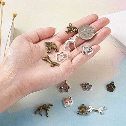 Сплавочные подвески тибетского стиля&nbsp;TIBE-TA0001-18