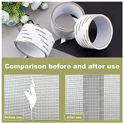 3 рулон 3-х цветных самоклеящихся лент для ремонта пластиковых оконных экранов&nbsp;FIND-AR0002-26