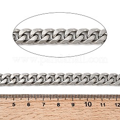 Изготовление мужских ювелирных изделий из нержавеющей стали 201 панцирные цепи&nbsp;CHS-A003B-2.5mm